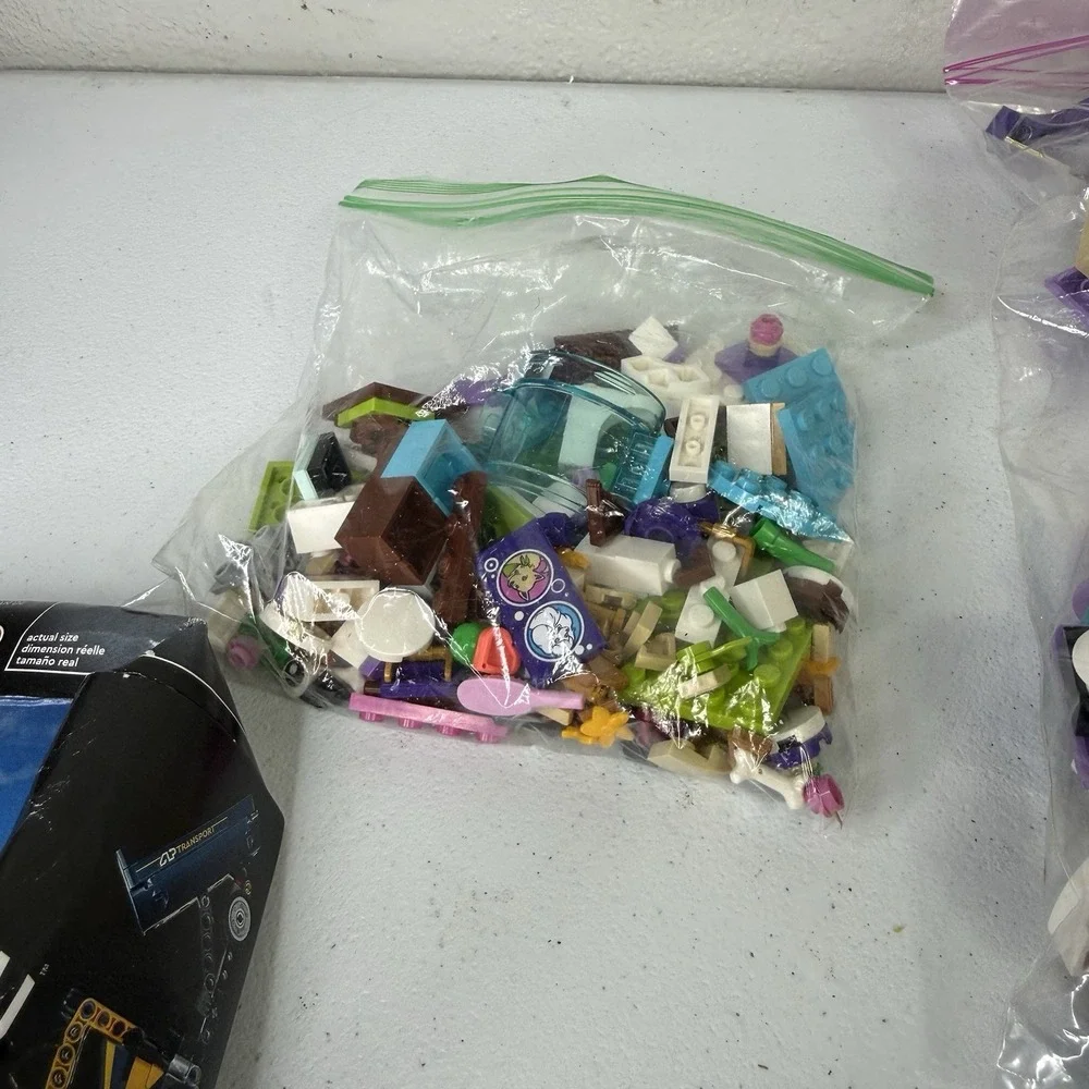 LEGO Friends Bulk Girls Lot with Mini-Doll Figures & Horses And Extras
